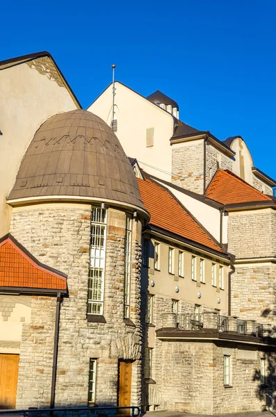 Blick auf estnisches Schauspieltheater in Tallinn — Stockfoto