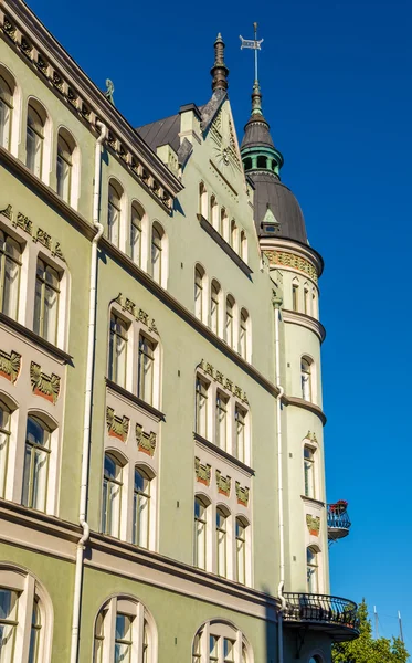 Edifici nel centro di Helsinki - Finlandia — Foto Stock