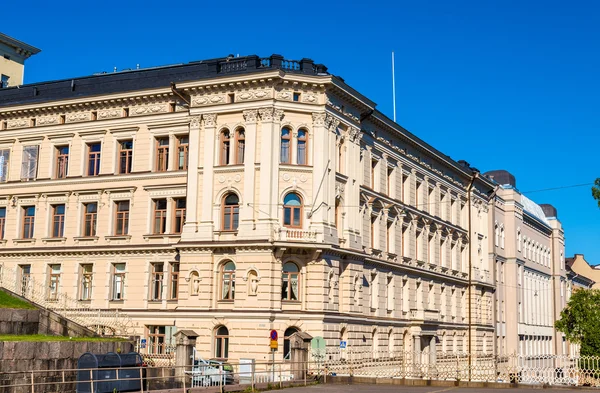 Edificios en el centro de Helsinki - Finlandia — Foto de Stock