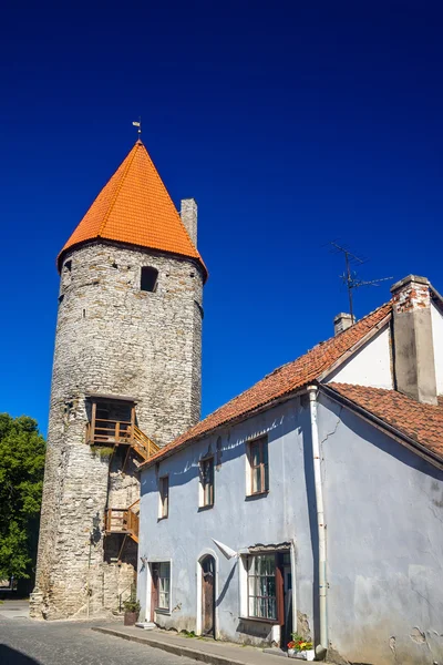 Věž deska v Tallinnu - Estonsko — Stock fotografie
