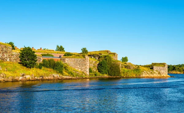 Murallas de Suomenlinna, una fortaleza marina en Helsinki, Finlandia —  Fotos de Stock