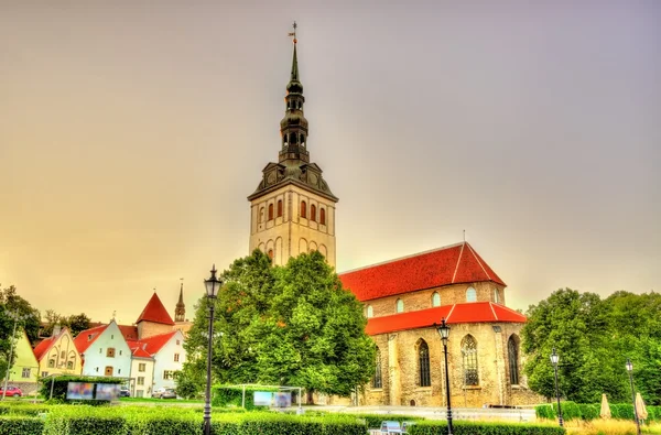 Iglesia de San Nicolás en Tallin - Estonia —  Fotos de Stock