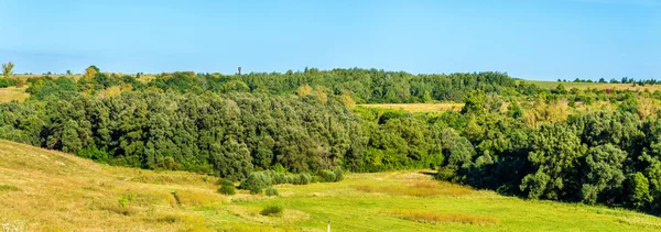 Landscape of the Central Russian Upland, Europe — Stock Photo, Image