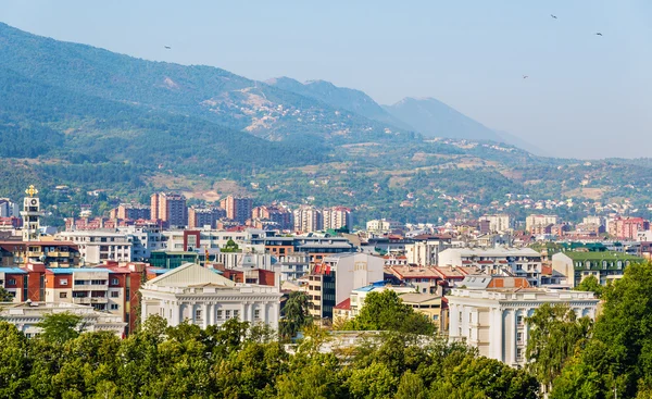 Blick auf die Stadt Skopje - Mazedonien — Stockfoto
