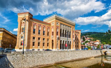 Vijecnica (Belediye Binası) Saraybosna - Bosna et Hersek'te