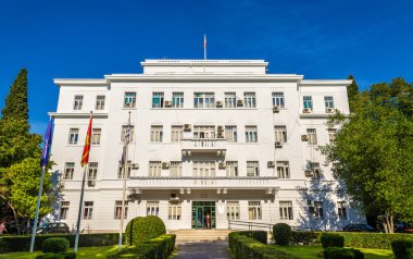 Görünüm Podgoriçe Belediye Binası - Karadağ