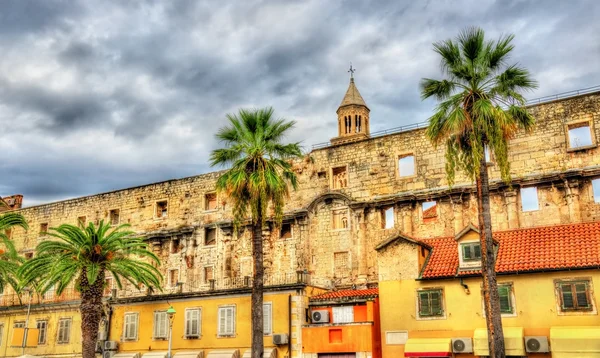 Mura del Palazzo di Diocleziano a Spalato - Croazia — Foto Stock