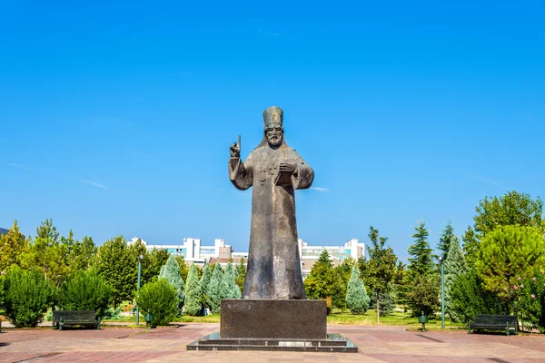 Статуя Петра I Петровича Ньегоса в Подгорице - Черногория — стоковое фото