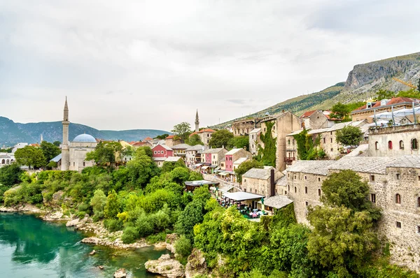 Veduta della città vecchia di Mostar - Erzegovina — Foto Stock