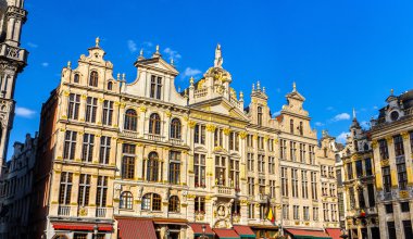 Grand Place - Brüksel binalarda