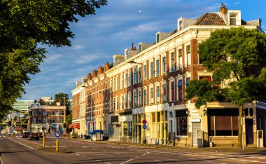 Stieltjesstraat, bir sokakta Rotterdam - Hollanda