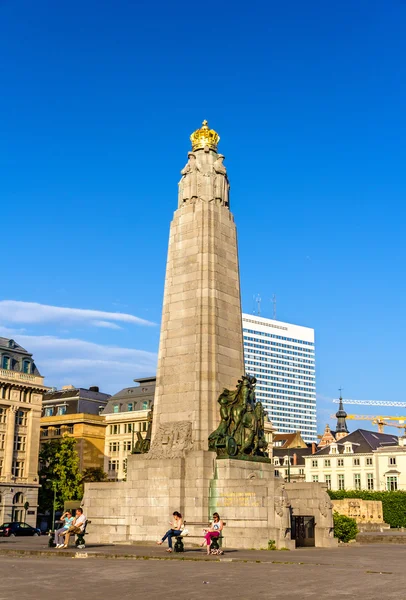 Monumento a la Infantería de Bruselas - Bélgica — Foto de Stock