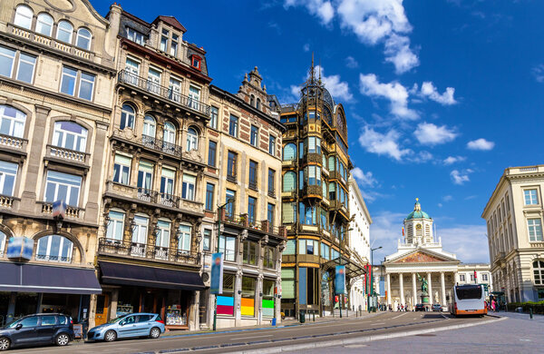 Buildings on Coudenberg in Brussells - Belgium