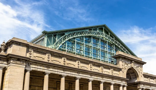 Aviation display hall, ett museum i Parc du Cinquantenaire - Brus — Stockfoto