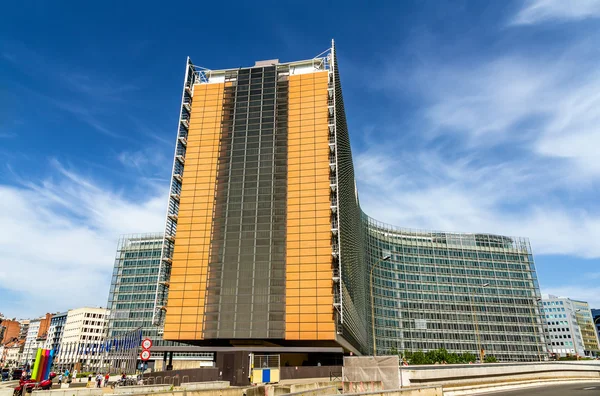 Edificio Berlaymont de la Comisión Europea en Bruselas — Foto de Stock