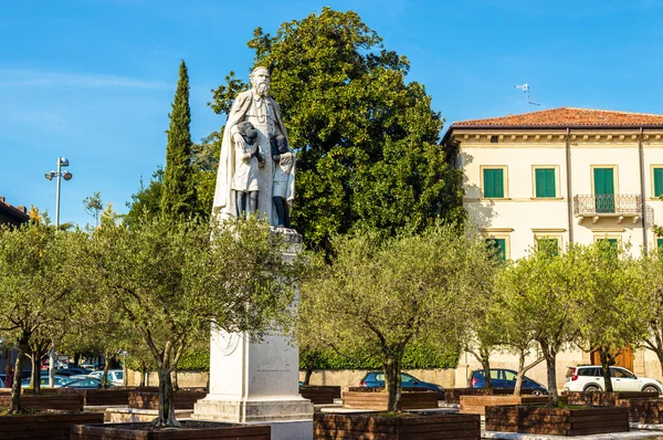 Статуя святого Даниэле Комбони в Вероне - Италия — стоковое фото