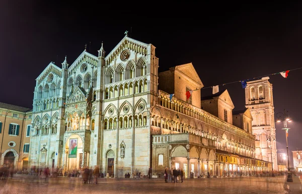 Ferrara Katedrála San Giorgio - Itálie — Stock fotografie