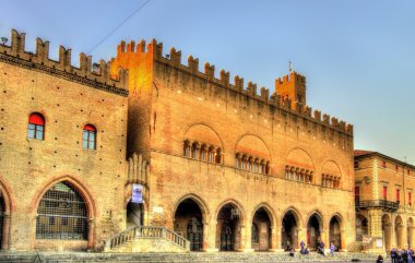 Palazzo dell'Arengo Piazza Cavour Rimini - İtalya üzerinde
