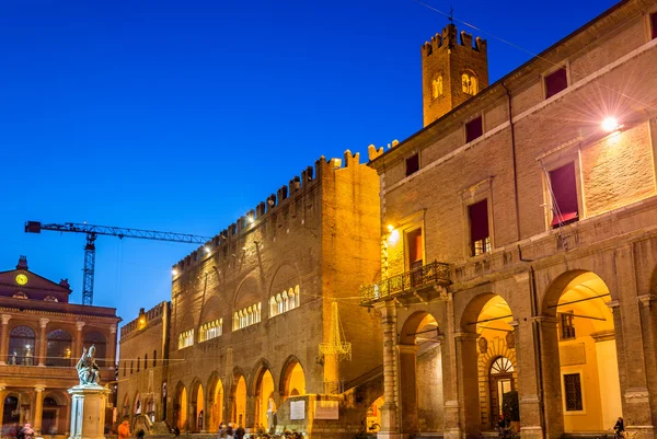 Edificios municipales en Piazza Cavour en Rímini - Italia — Foto de Stock