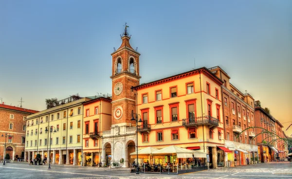 Piazza Tre Martiri a Rimini - Italia — Foto Stock