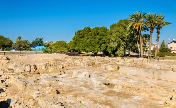Стародавні Kition, археологічні розкопки в місті Ларнака - Кіпр — стокове фото