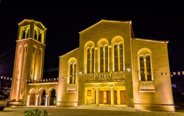 Lefkoşa - Kıbrıs kilisede Archibishop Omoloyites