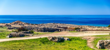 Kralların, Paphos - Kıbrıs Necropolis'e mezarları