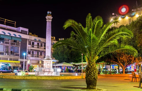 Venezianische Säule auf dem Atatürk-Platz in Nikosia - Nordzypern — Stockfoto