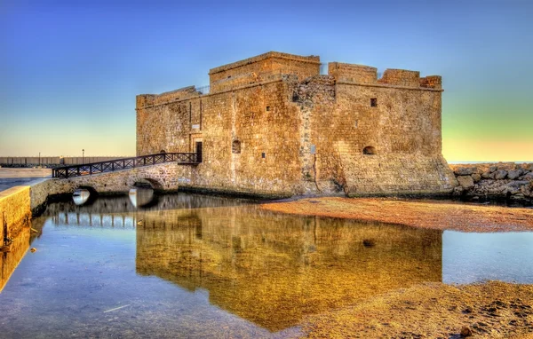 HDR image of Paphos Castle - Cyprus — Stock Photo, Image