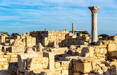 Kourion, Kıbrıs'taki antik bir Yunan kenti kalıntıları