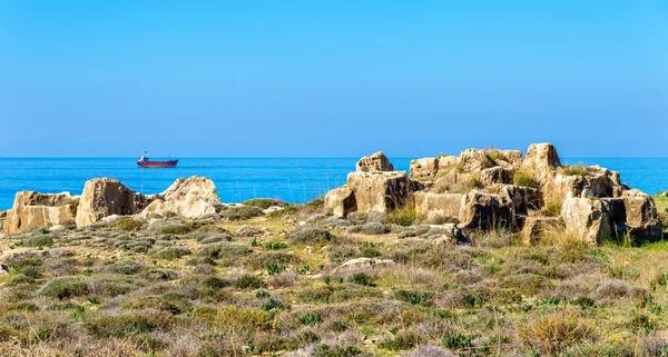 Tumbas de los Reyes, una antigua necrópolis en Pafos - Chipre —  Fotos de Stock