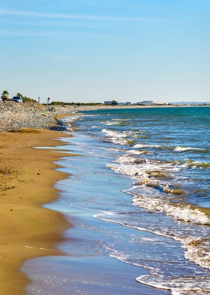 Plaży Kurionie (Agios Hermogenis) na Cyprze — Zdjęcie stockowe