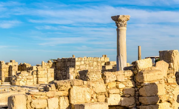 Ruinerna av Kourion, en antik grekisk stad i Cypern — Stockfoto