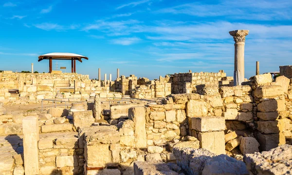 Ruinerna av Kourion, en antik grekisk stad i Cypern — Stockfoto