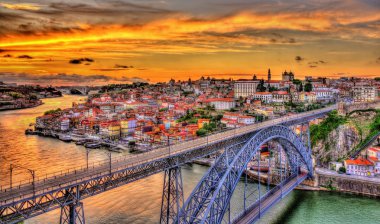 Porto ile dom luis Köprüsü - Portekiz