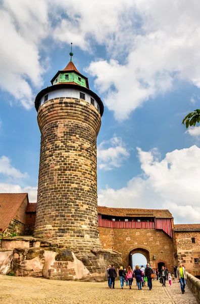 Sinnwell tower in Nuremberg Castle - Germany, Bavaria — Stock Photo, Image