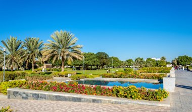 Al Jahli Park in Al Ain, United Arab Emirates clipart