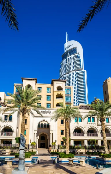Dubai, Birleşik Arap Emirlikleri - 28 Aralık: Adres Downtown Hotel görünümünü 