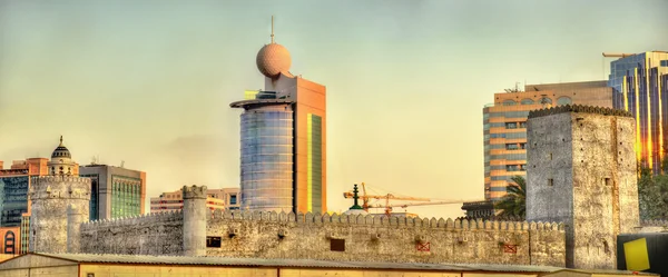 Qasr al-Hosn, egy régi erőd, Abu Dhabi, Egyesült Arab Emírségek — Stock Fotó