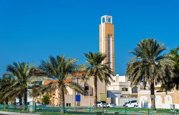 Mecset Abu-Dzabi - Egyesült Arab Emírségek — Stock Fotó