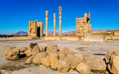 Kapıyı Persepolis - Iran tüm ulusların görünümünü