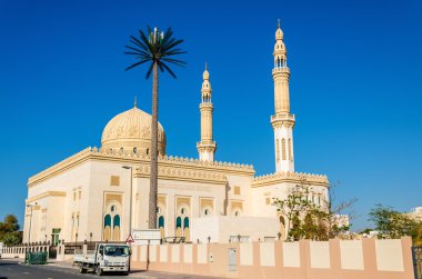 Dubai, Birleşik Arap Emirlikleri Zabeel Camii görünümünü