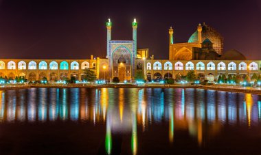 Isfahan - Iran Şah (Imam) cami görünümünü