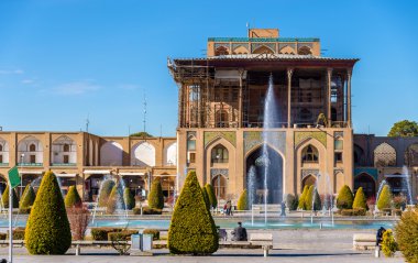 Ali Qapu Sarayı, Nakş-ı Cihan Meydanı Isfahan, İran'ın