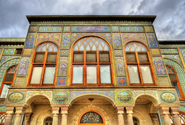 Palacio de Golestán, Patrimonio de la UNESCO en Teherán, Irán — Foto de Stock