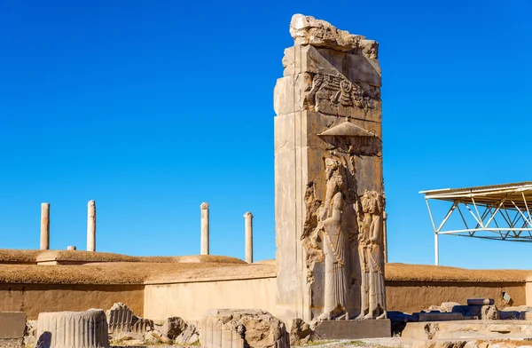 Ruines de Persépolis, la capitale de l'Empire Achéménide — Photo