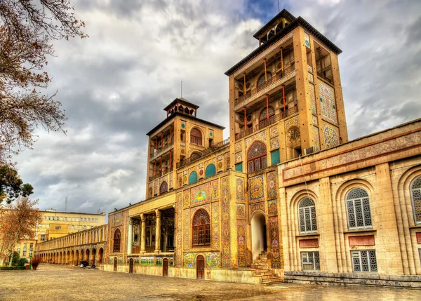 Shams-ol-Emaneh byggnaden av Golestan Palace - Teheran, Iran — Stockfoto