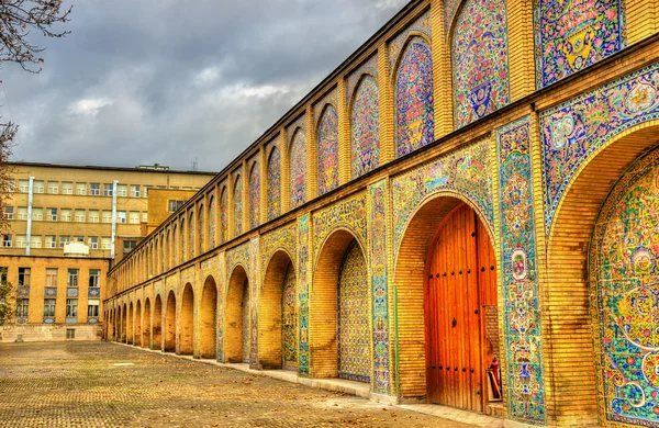 Český Těšín Palace, dědictví UNESCO v Teheránu, Írán — Stock fotografie