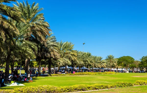 View of Zabeel park in Dubai, the Emirates — Stock Photo, Image