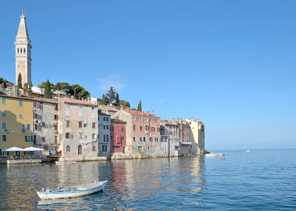 Cidade Velha, Rovinj, Mar Adriático, Ístria, Croácia — Fotografia de Stock